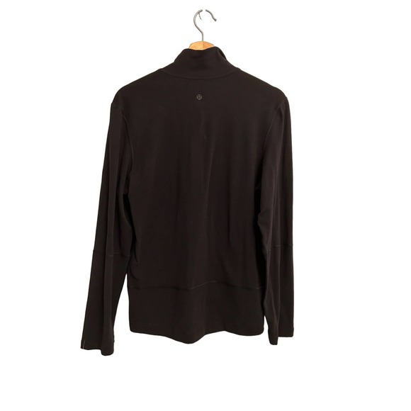 Lululemon Classic Activewear 1/4 Zip Pullover Black Medium - Picture 4 of 6